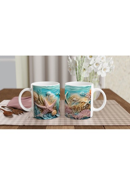 Deniz Yıldızları ve Kabukların Dansı Kupa Bardak indirimleri