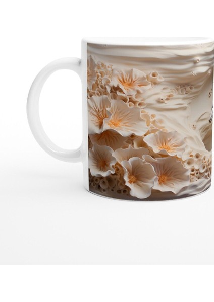 Gece Deniz Manzaralı Yunus Desenli Su Altı Temalı Kupa Bardak fiyatları