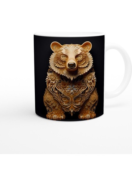 Altın Çiçekli Bohem Ayı Kupa Bardak modelleri