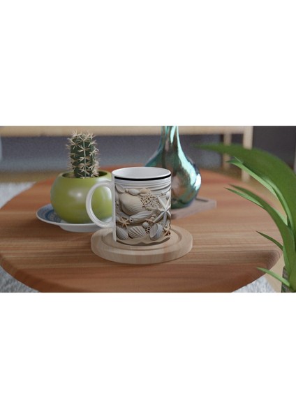 Sahil Kumundaki Deniz Hazineleri Kupa Bardak fırsatları