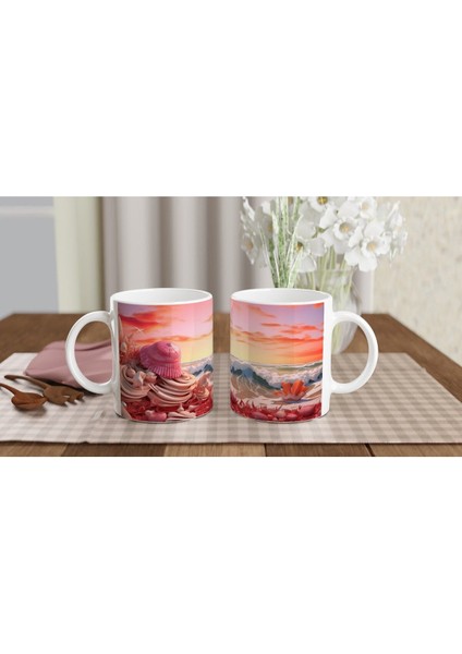 Gün Batımında Kabuk Koleksiyonu Kupa Bardak indirimleri