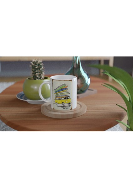 Endless Summer Retro Sörf Minibüs Baskılı Kupa Bardak fırsatları