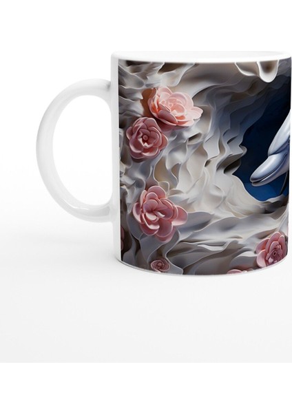 Pembe Güller Arasında Mutlu Yunus Kupa Bardak fiyatları