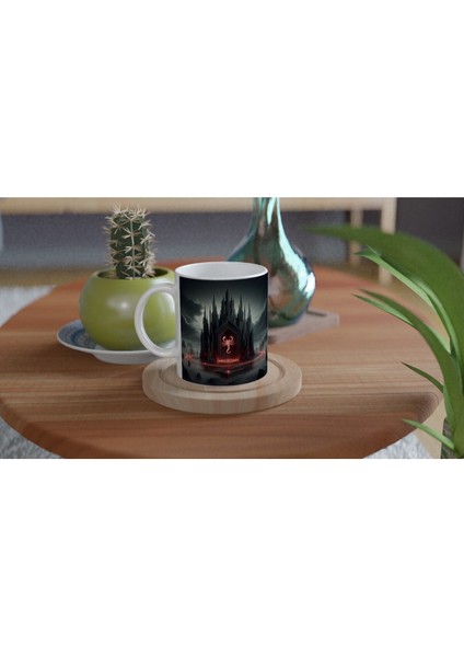 Akrep Burcu Baskılı Kahve Kupası - Burçlar Krallığı Şatosu Vs4 fırsatları