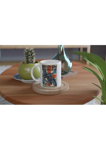 British Motorcycle Speed Racing Baskılı Kupa Bardak fırsatları