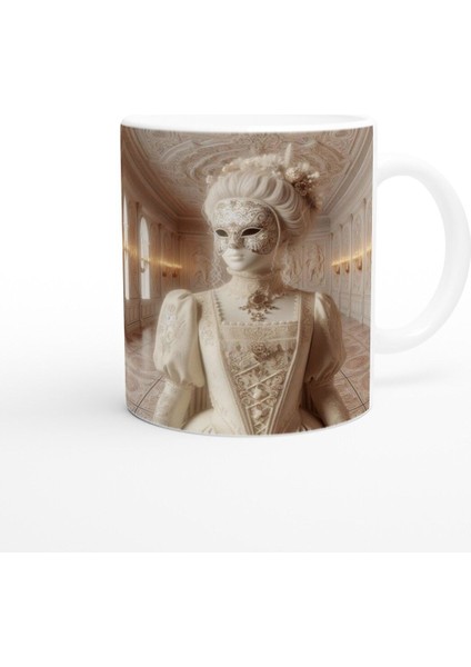 Başak Burcu Baskılı Kahve Kupası - Zodyak Maskeli Balo Vs3 modelleri