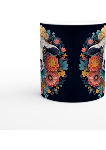 Çiçekli Neşeli Koyun Kupa Bardak fiyatları