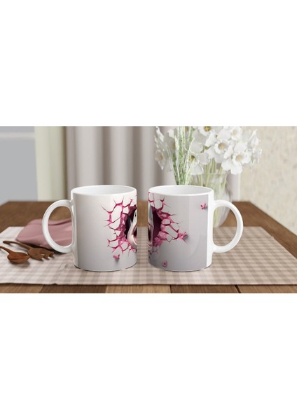 Duvarı Yırtan Köpekbalığı Temalı Baskılı Kupa Bardak indirimleri