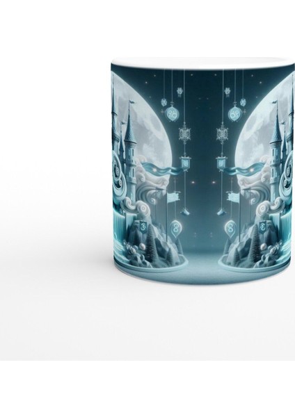 Yengeç Burcu Baskılı Kahve Kupası - Burçlar Krallığı Şatosu Vs2 fiyatları