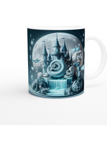 Yengeç Burcu Baskılı Kahve Kupası - Burçlar Krallığı Şatosu Vs2 modelleri