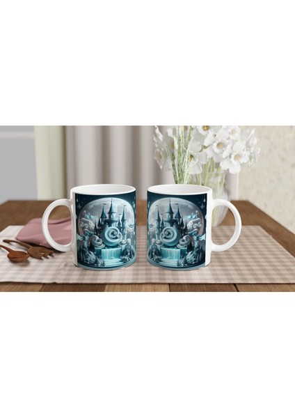 Yengeç Burcu Baskılı Kahve Kupası - Burçlar Krallığı Şatosu Vs2 indirimleri