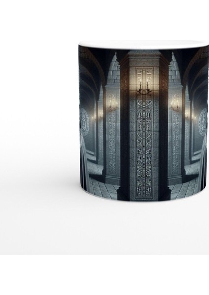 Oğlak Burcu Baskılı Kahve Kupası - Zodyak Maskeli Balo Vs1 fiyatları