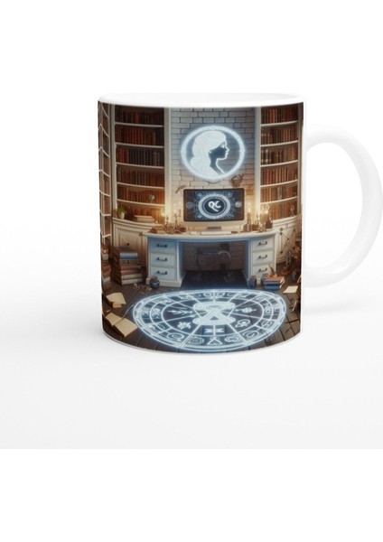Başak Burcu Baskılı Kahve Kupası - Zodyak Kütüpanesi Vs1 modelleri