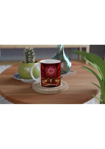 Koç Burcu Baskılı Kahve Kupası - Zodyak Kütüpanesi Vs1 fırsatları