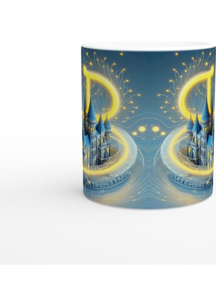 Ikizler Burcu Baskılı Kahve Kupası - Burçlar Krallığı Şatosu Vs2 fiyatları