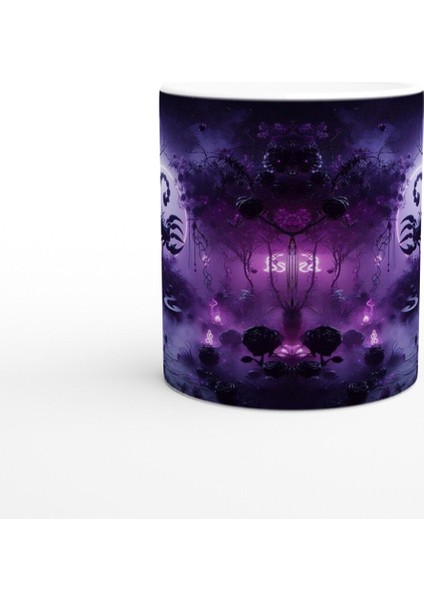 Akrep Burcu Baskılı Kahve Kupası - Ay Işığında Zodyak Bahçesi Vs3 fiyatları