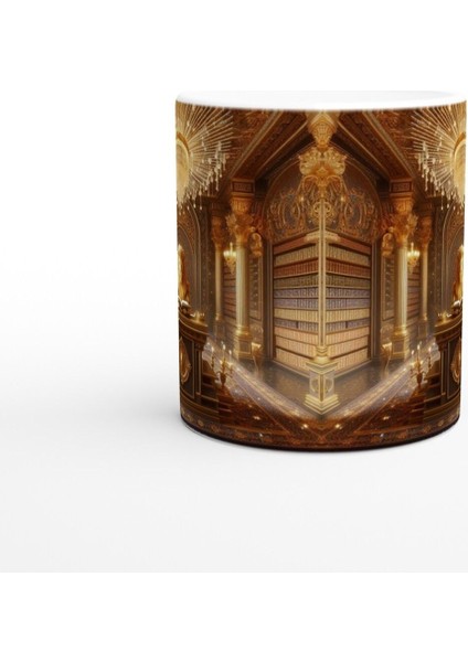 Aslan Burcu Baskılı Kahve Kupası - Zodyak Kütüpanesi Vs4 fiyatları