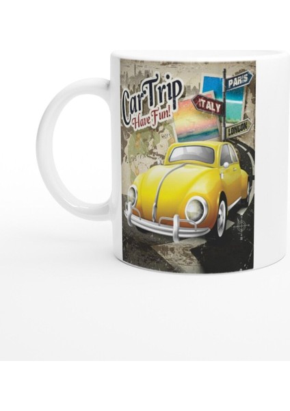 Car Trip Renkli Vosvos Kupa