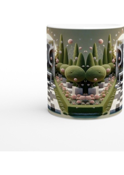 Başak Burcu Baskılı Kahve Kupası - Elementsel Doğa Krallığı Temalı Vs4 fiyatları