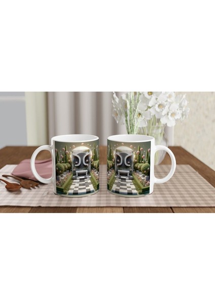 Başak Burcu Baskılı Kahve Kupası - Elementsel Doğa Krallığı Temalı Vs4 indirimleri