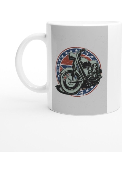 Amerikan Ruhuyla Klasik Motosiklet Kupa Bardak