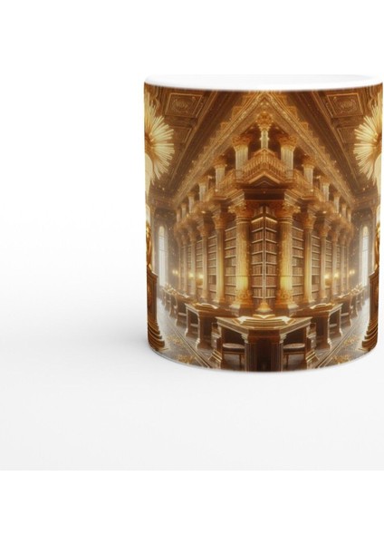 Aslan Burcu Baskılı Kahve Kupası - Zodyak Kütüpanesi Vs1 fiyatları