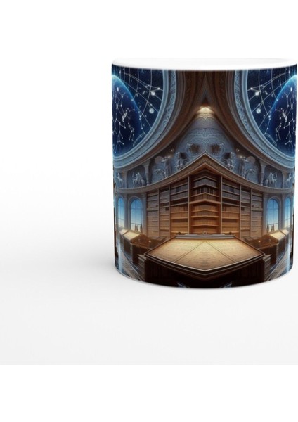 Yay Burcu Baskılı Kahve Kupası - Zodyak Kütüpanesi Vs3 fiyatları