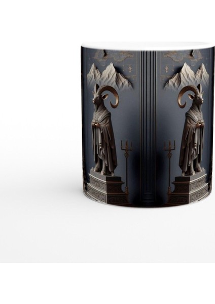 Oğlak Burcu Baskılı Kahve Kupası - Zodyak Kütüpanesi Vs3 fiyatları