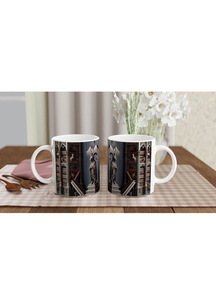 Oğlak Burcu Baskılı Kahve Kupası - Zodyak Kütüpanesi Vs3 indirimleri