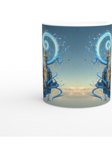 Ikizler Burcu Baskılı Kahve Kupası - Burçlar Krallığı Şatosu Vs4 fiyatları