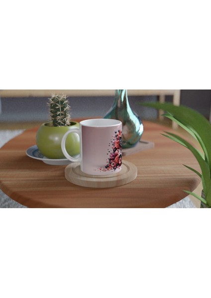 S Harfi Estetik Tasarımlı Kupa Bardak fırsatları