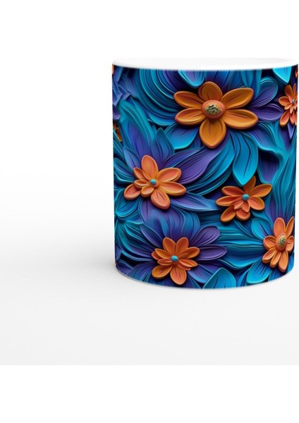 Parlak Tropikal Rüzgarlar Çiçekli Kupa Bardak fiyatları