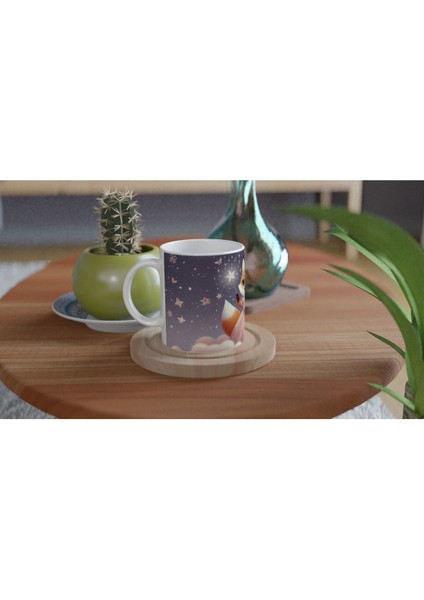 Peri Masalı Prenses Tilki Temalı Çocuklara Özel Baskılı Kupa Bardak fırsatları