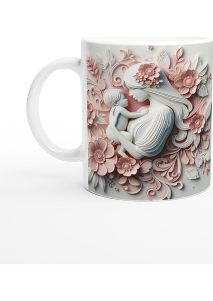 Anneye Uzanan Minik Eller Kupa Bardak