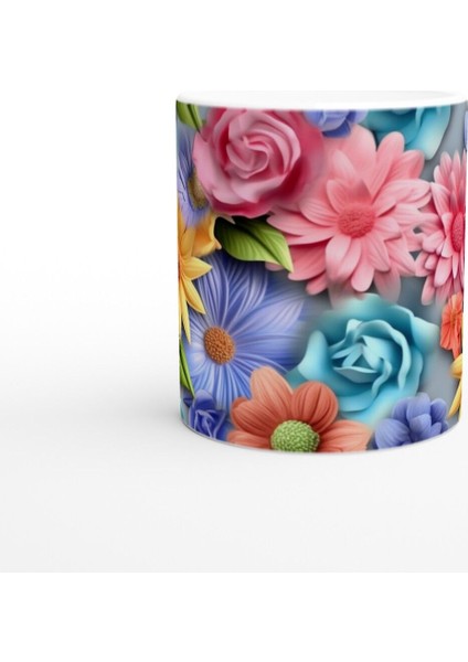 Çiçek Bahçesi Canlı Renkli Kupa fiyatları