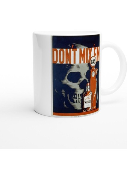 Don’t Mix ‘em Retro Uyarı Temalı Kupa Bardak fiyatları