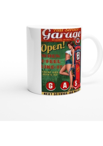 Full Service Retro Benzinlik Kupa Bardak fiyatları