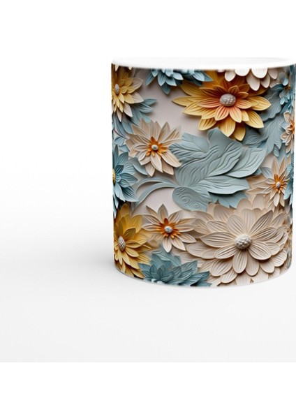 Pastel Bahar Çiçekleri Kupa Bardak fiyatları