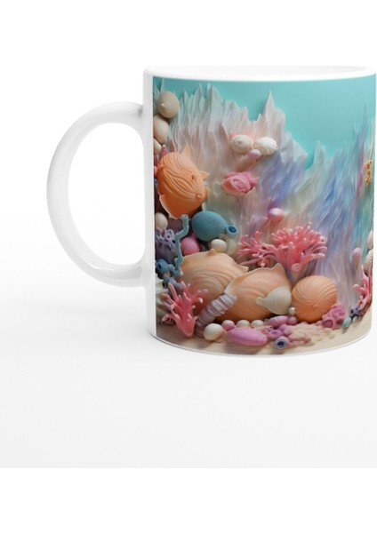 Renkli Denizatı Ikilisi Kupa Bardak fiyatları