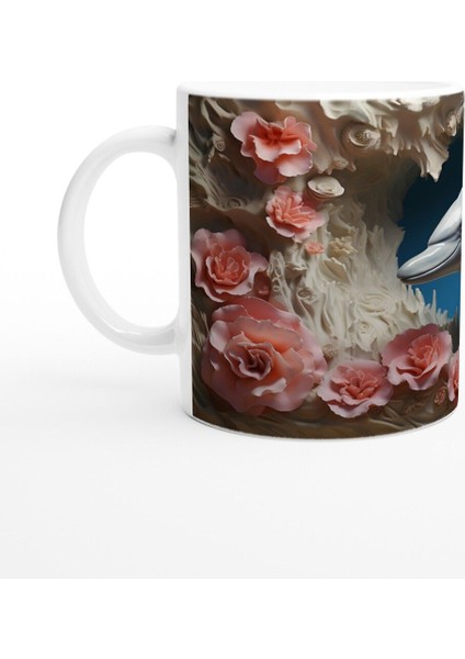 Mercan Dalgaları Arasında Yunus ve Güller Kupa Bardak fiyatları