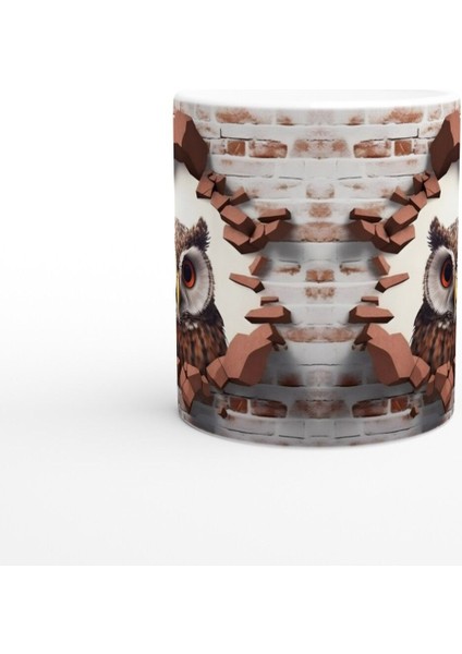 Duvarı Yırtan Cesur Baykuş Kupa Bardak fiyatları