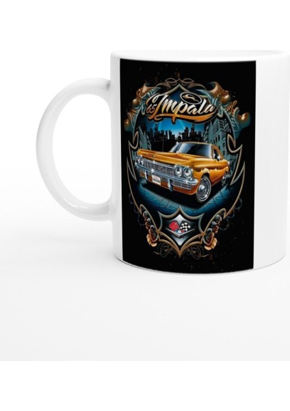 65 Impala Gece Işıltısı Kupa Bardak