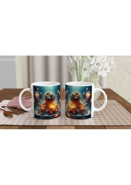 Aslan Burcu Baskılı Kahve Kupası - Astral Denizaltı Dünyası Vs1 indirimleri