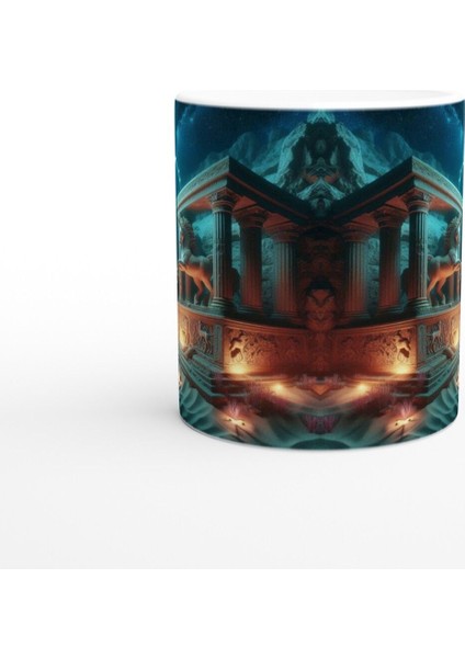 Yay Burcu Baskılı Kahve Kupası - Astral Denizaltı Dünyası Vs1 fiyatları