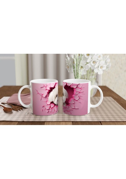 Pembe Çatlaktan Bakan Maltese Temalı Baskılı Kupa Bardak indirimleri