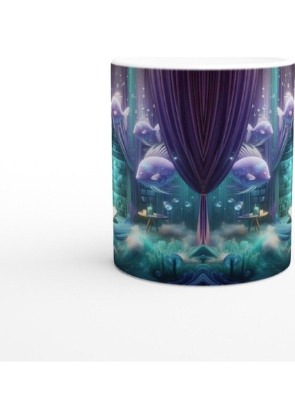 Balık Burcu Baskılı Kahve Kupası - Zodyak Kütüpanesi Vs2 fiyatları