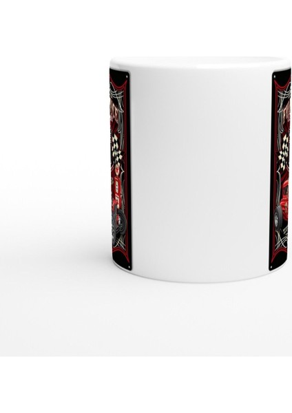 Route 66 Retro Servis Baskılı Kupa Bardak modelleri