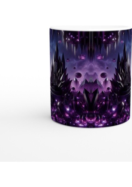 Akrep Burcu Baskılı Kahve Kupası - Büyülü Kristal Mağarası Temalı Vs2 fiyatları