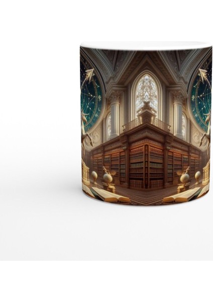 Yay Burcu Baskılı Kahve Kupası - Zodyak Kütüpanesi Vs4 fiyatları