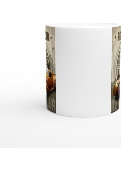 Retro Araba Işıltılı Vintage Tarz Kupa Bardak modelleri